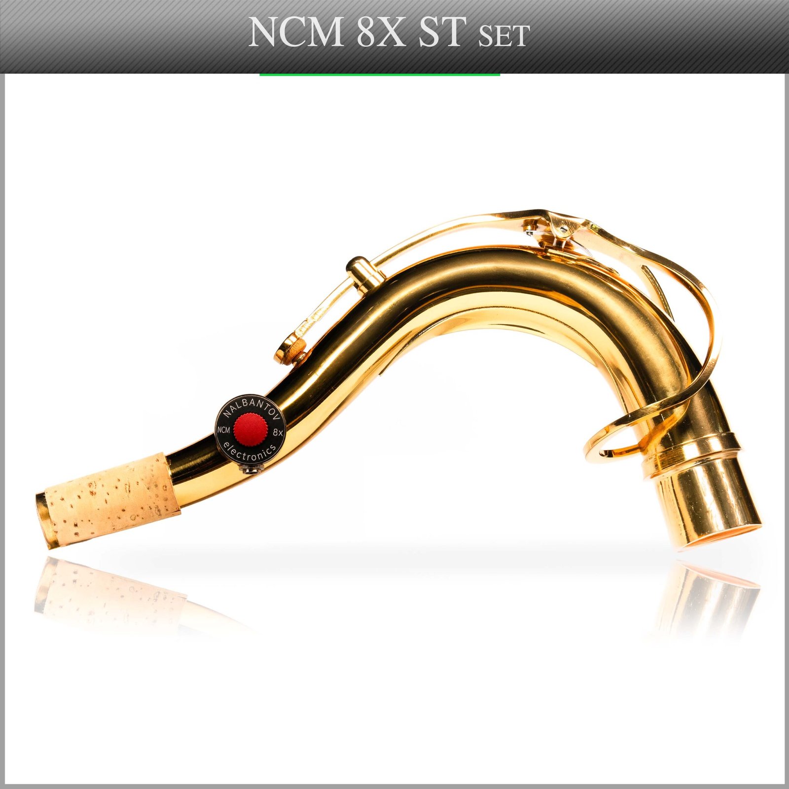Tenor Saxophone Microphone Nalbantov NCM 8X ST set - Pickup System, Cable, Neck - Image 3